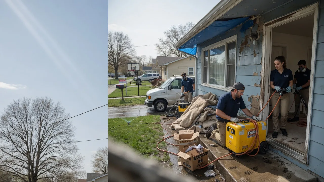 Basement Flood Cleanup in Hundred, WV near me
